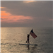 July 4th Paddleboarder