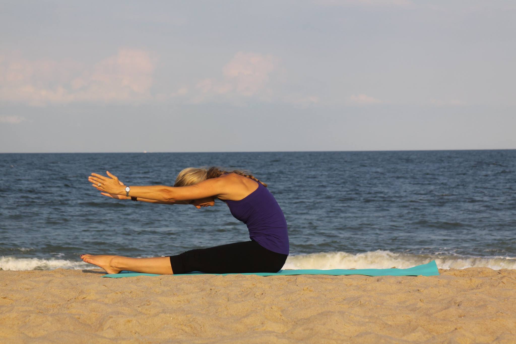 Beach Pilates 3